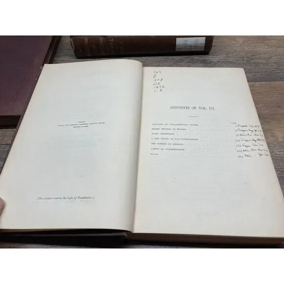 Dissertations and Discussions J.S. Mill Historical 4 Vol Set RARE‎